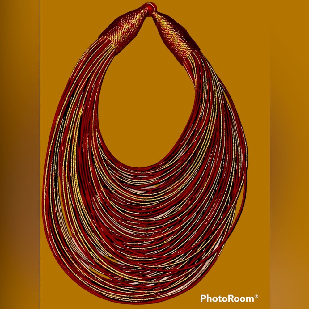 Sassy Jones Malika Red/Gold